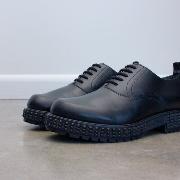 1200$ Valentino Garavani Men’s Rockstud Platform 'Punky-ch' Chunky Derby EU 44 - Picture 5 of 16